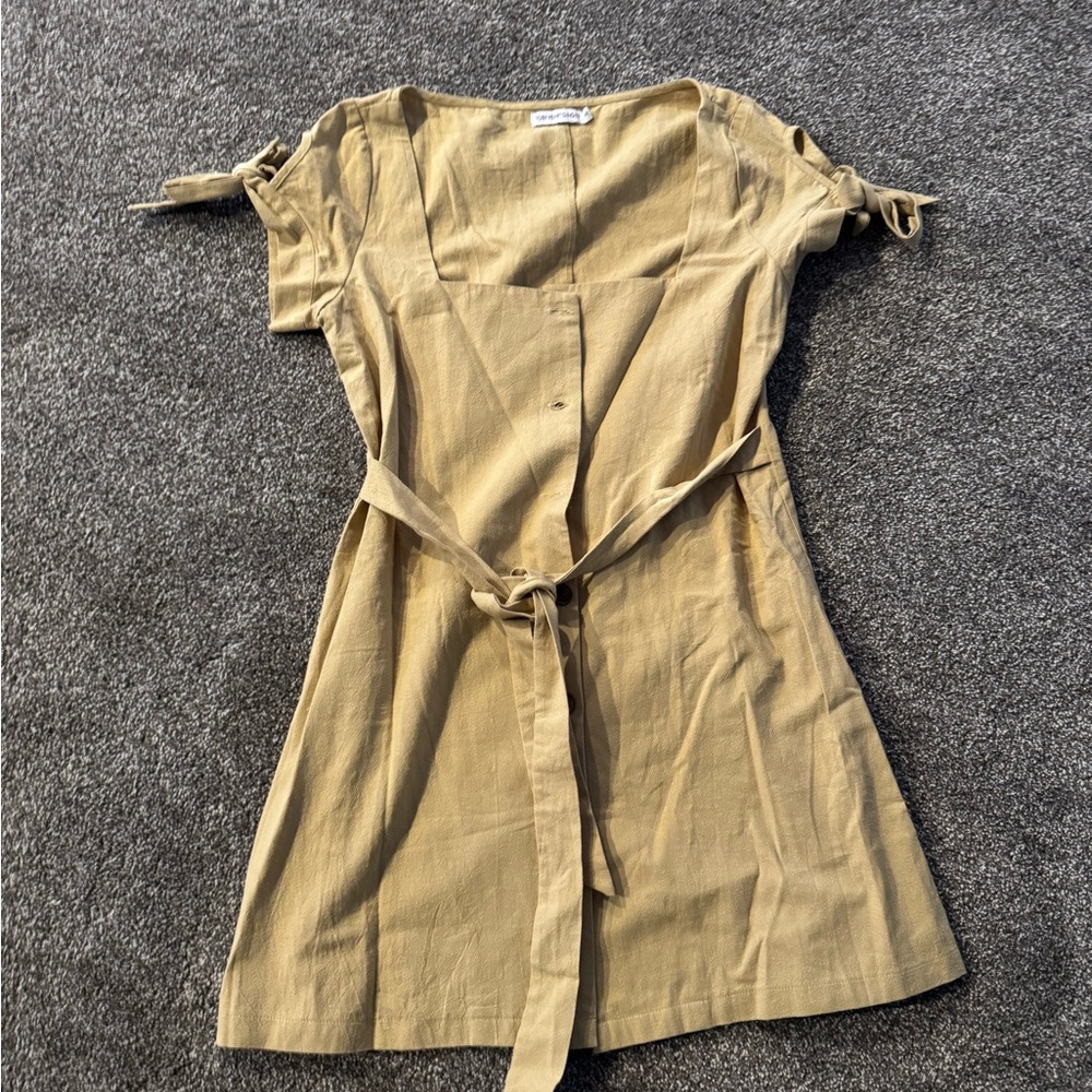 Elegant Tan Dress